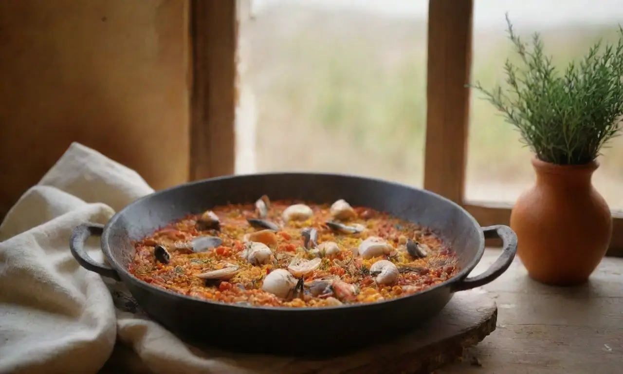 La comida es vibrante y deliciosa